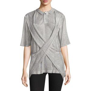 Helmut Lang Double Cross Polo